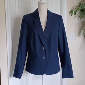 EUC Lane Bryant Navy Blue Blazer Size 14